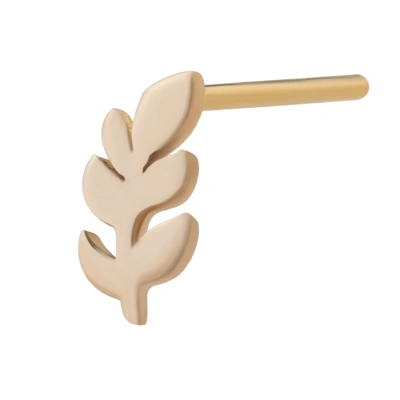 گوشواره طلا ميخي پر پرواز
