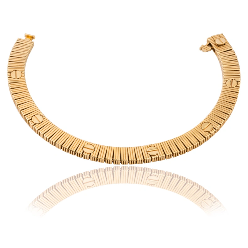 دستبند کارتیه طلایی