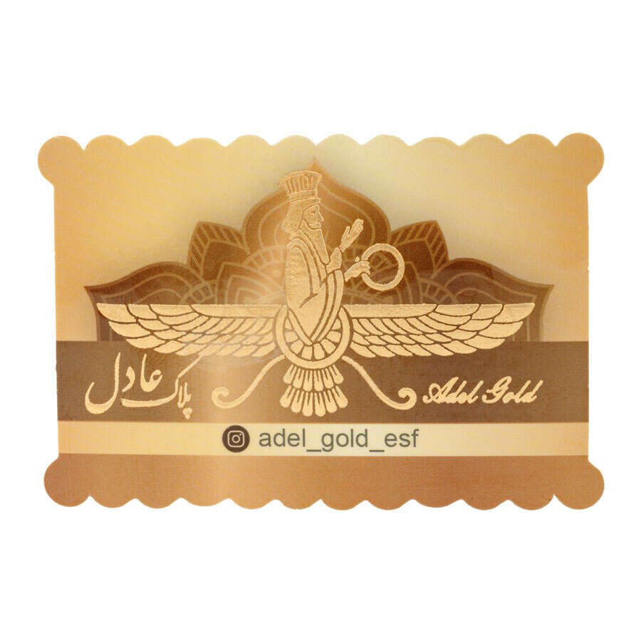 سکه طلا 18 عیار عادل بسته 5 عددی 0.25 گرمی (5 عدد سکه 0.05 گرمی) - تصویر 2